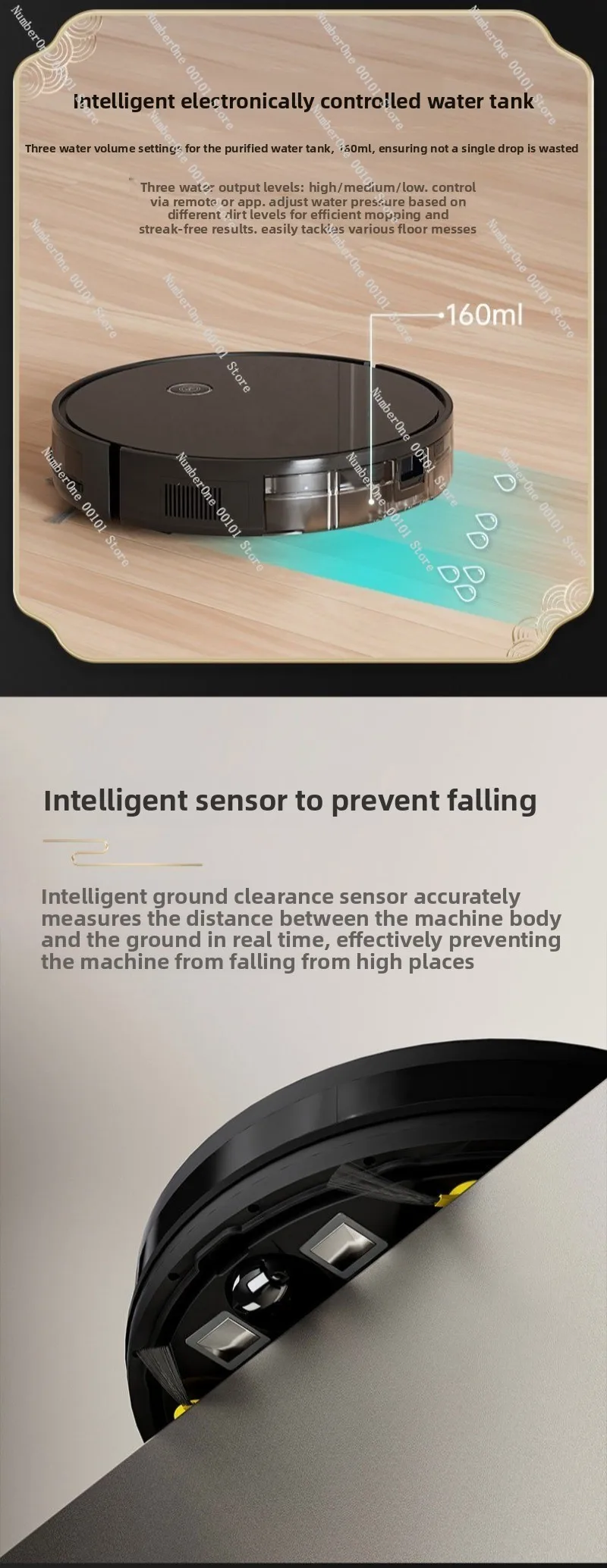 Household Automatic Sweeping and Mopping Robot with Charging Station