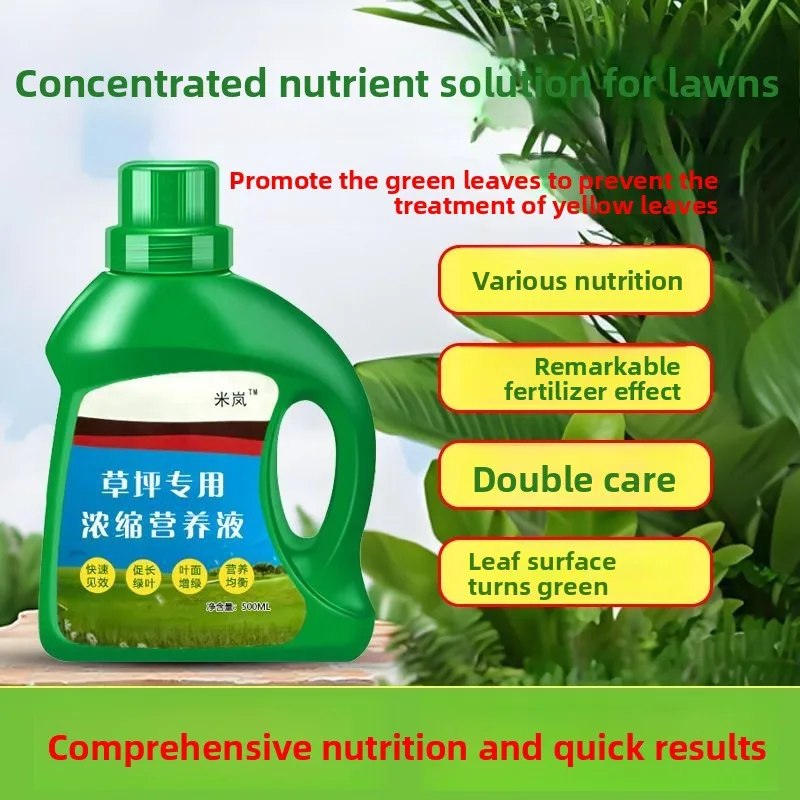 Spray de coloração rápida para gramado verde, solução nutritiva para cuidados com relvado de jardim de grama amarela seca