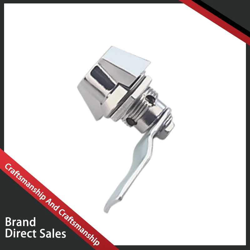 Zinc Alloy Industrial Handle Cylindrical Tongue Lock Cabinet Electrical Box Electrical Cabinet Equipment Handle