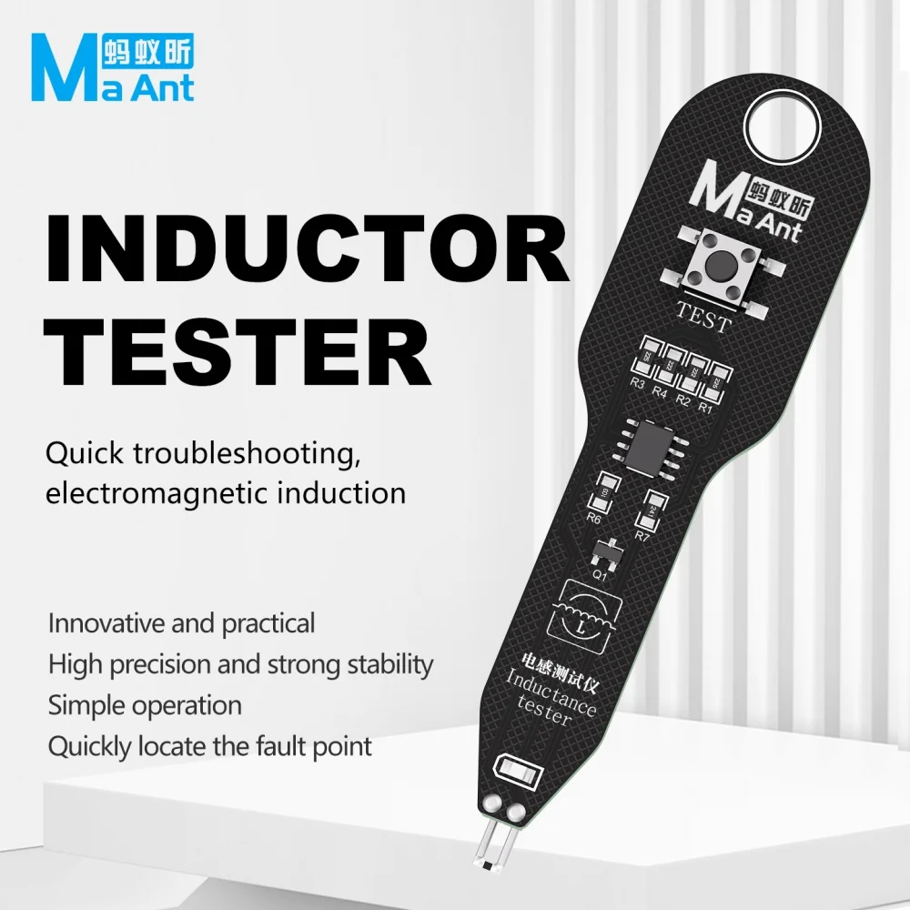 

MaAnt Motherboard Component Coil Tester,For PC Board Repair,Electromagnetic Induction Quick Fault Check Tool