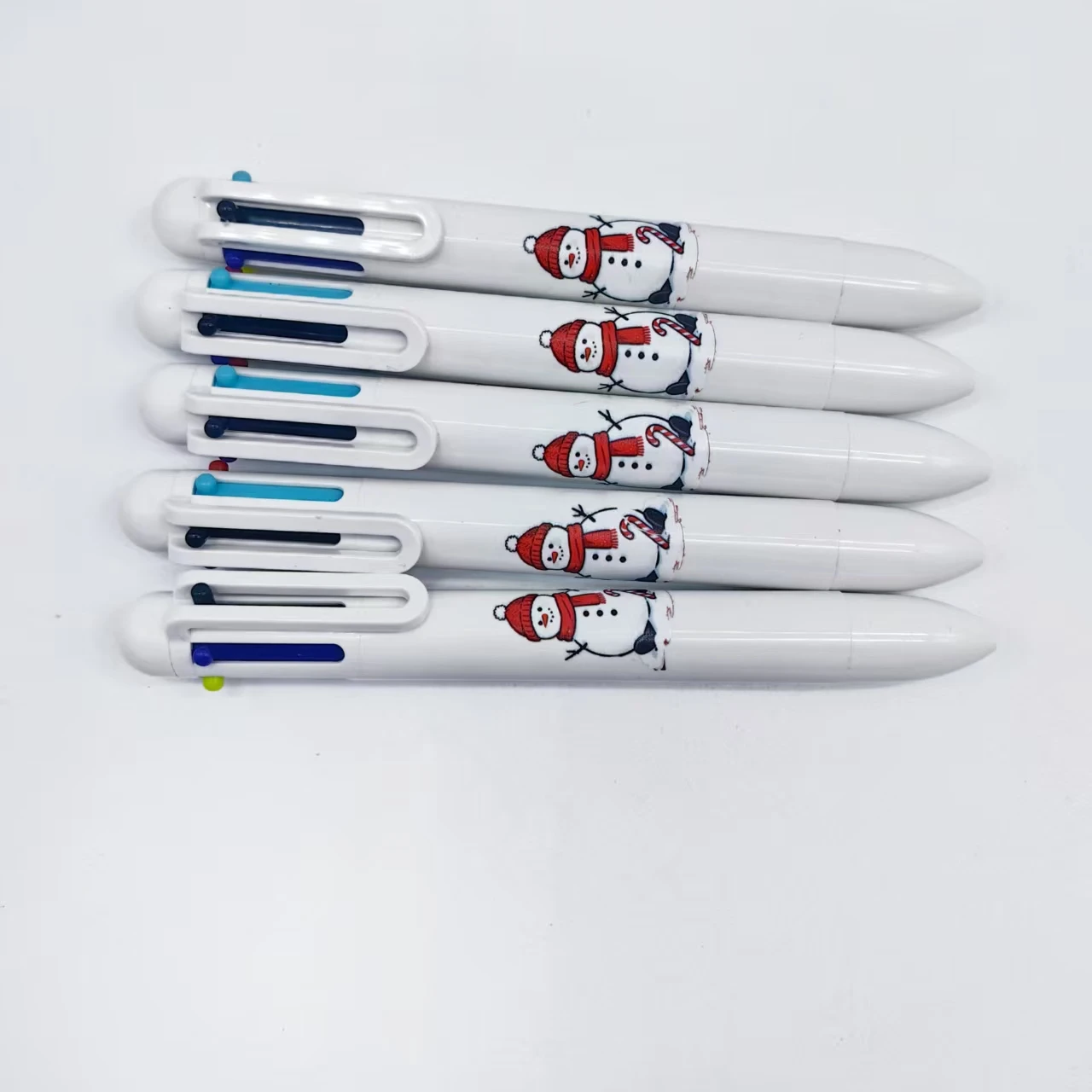 

9 шт./16 шт., креативная рождественская красная шляпа, шариковые ручки со снеговиком, студенческие фирменные офисные принадлежности, обучающие подарки