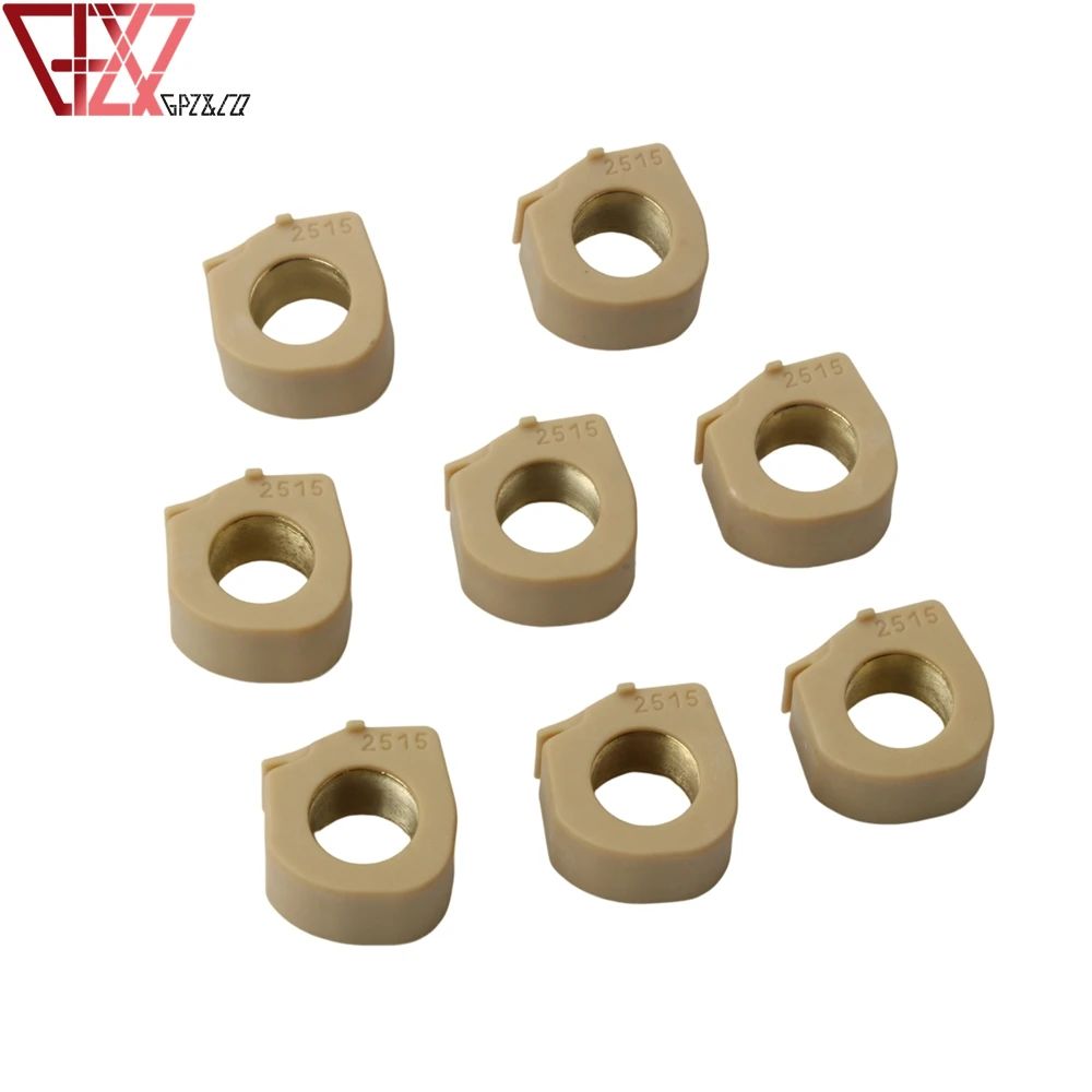 8pc Scooter Racing Variator Roller Weights 20gram 25x15mm For Yamaha Yp X-Max Majesty 400cc ABS T Max 500 530 4T