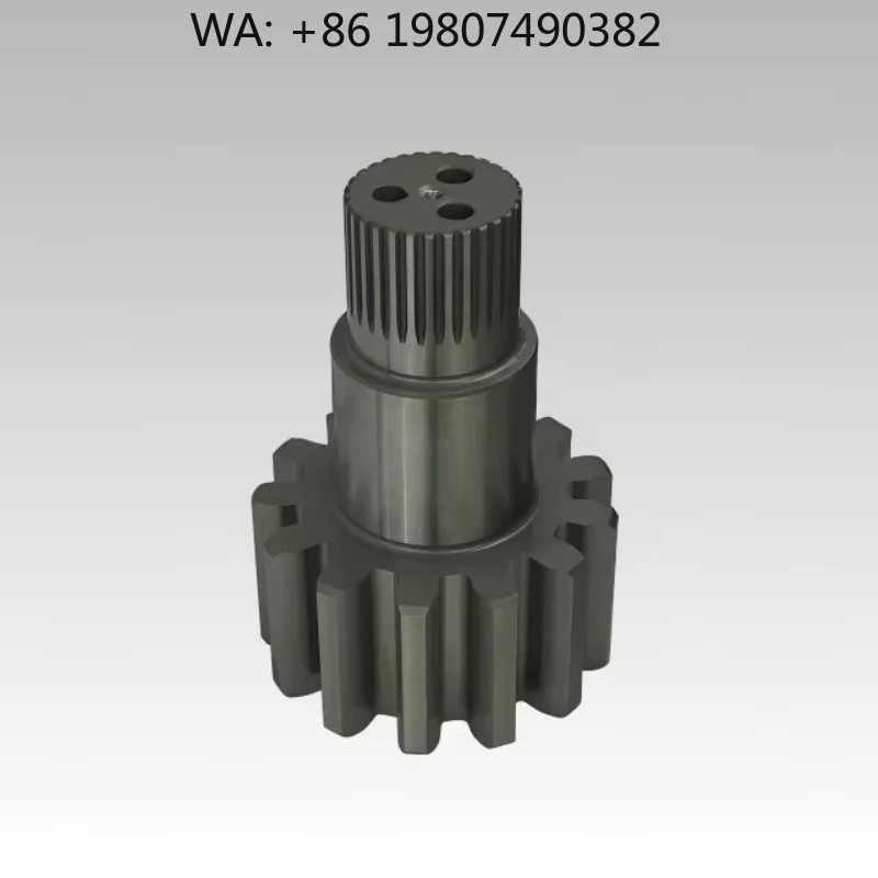 CrNiMo Alloy Steel Wind Turbine Gear Shaft, Custom Forged Mining Spline Shaft, High Precision Spare Part for Planetary Mining Ge