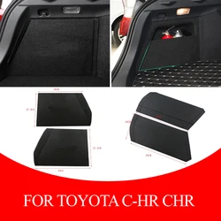 Trunk Storage Baffle Tail Box Storage Compartment Baffle Storage Partition Car Accessories for Toyota C-HR CHR 2013-2018