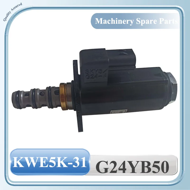 KWE5K-31 G24YB50 YN35V00051F1 High Quality Solenoid Valve For Kobelco SK200/330/350-8 Excavator