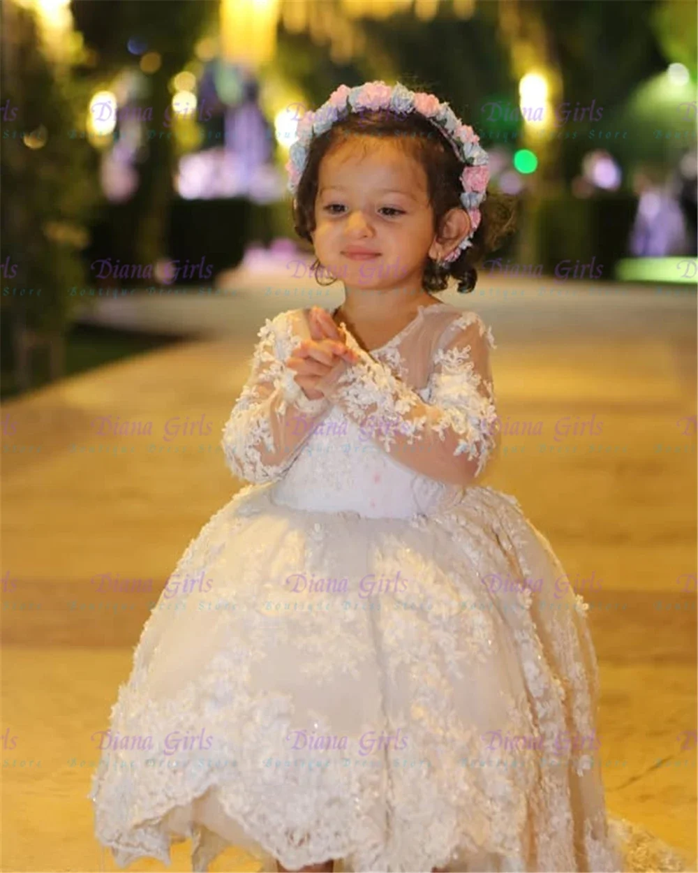 jolie-robe-a-fleurs-pour-filles-en-tulle-blanc-avec-des-appliques-en-dentelle-moelleuse-pour-mariage-petite-princesse-fete-d'anniversaire-robes-de-bal-de-soiree