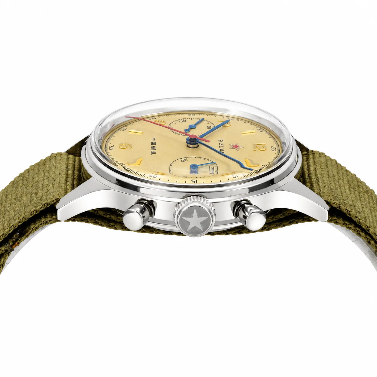 SEAKOSS Vintage 38mm 1963 Pilo - Chronograph Mechanical Watch Seagull 1963 recensie en prijs