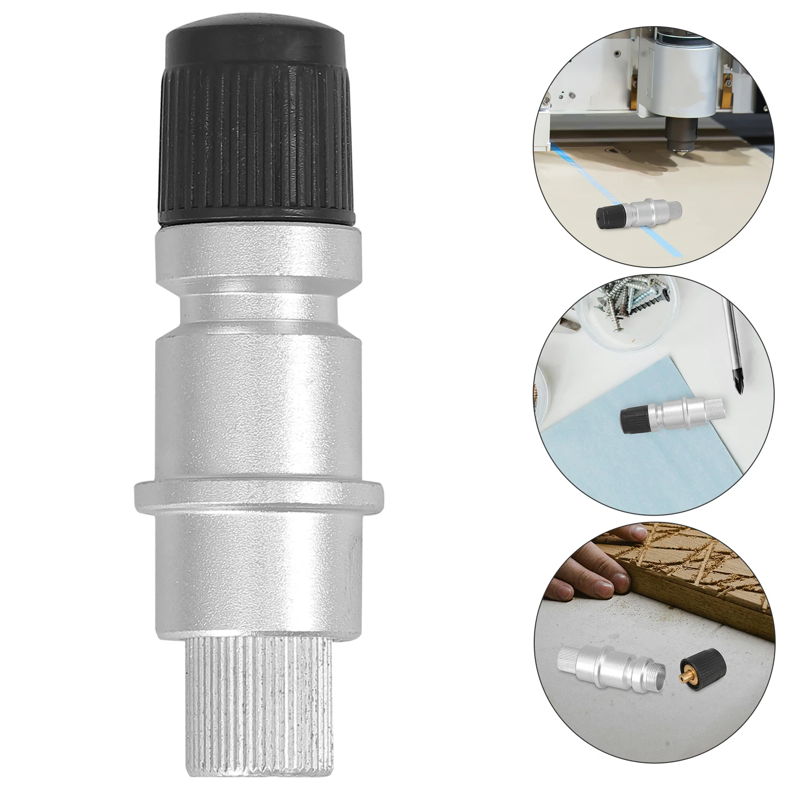 

Cb09 Holder For Cutting Plotter Aluminum Alloy Sturdy Double Bearings Screw Adjustment Compatible With 19Mm Blades Vinyl