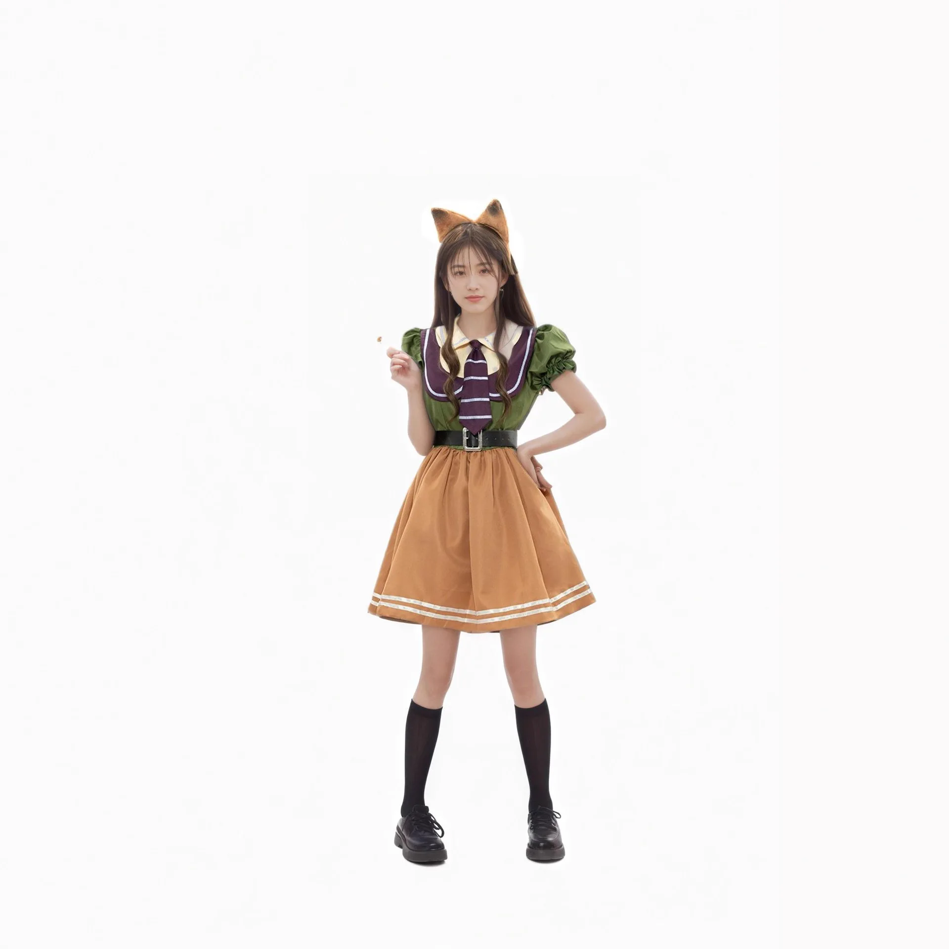 Zootopia Ni jupe jeu de rôle Anime Judy Police loween Performance Costume femmes vêtements traditionnels chinois