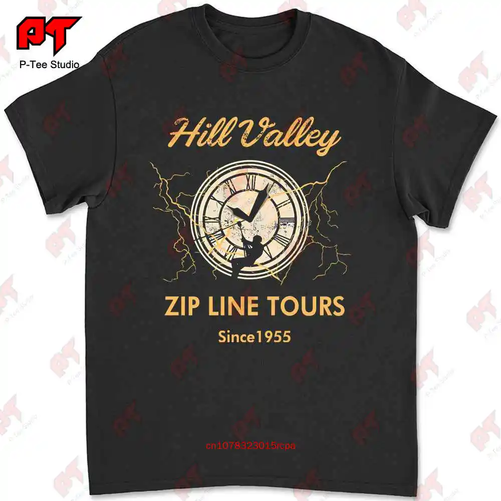 Hill Valley Zip Line Tours T Shirt RW57