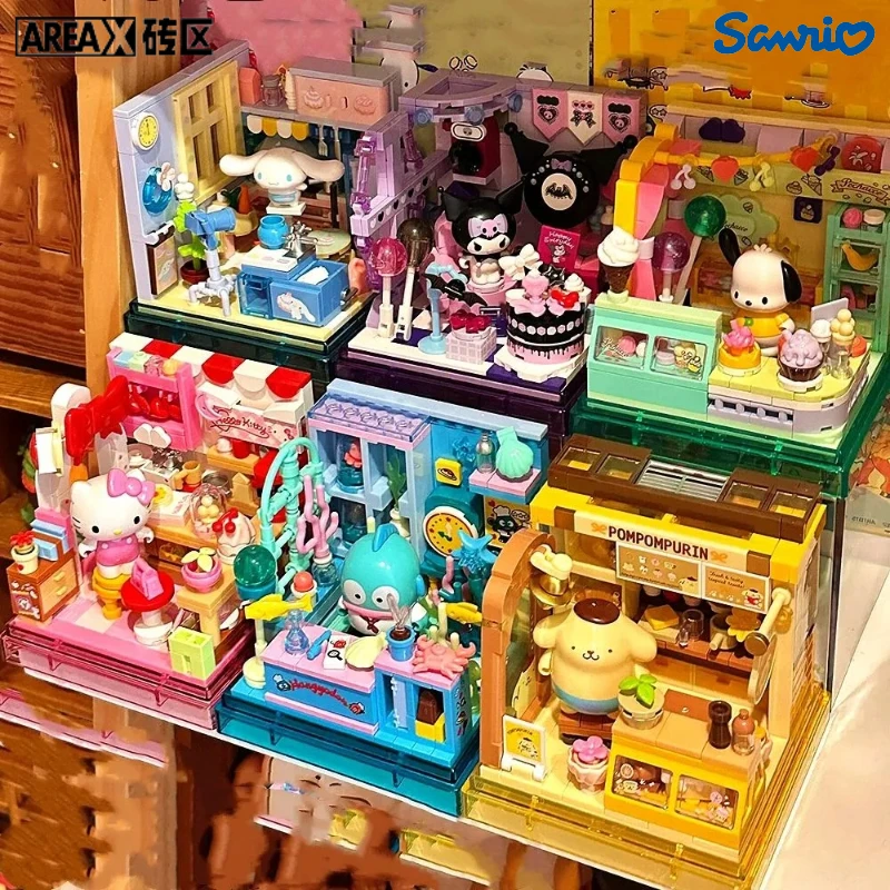Areax Building Blocks Sanrio Hello Kitty Kuromi My Melody Small