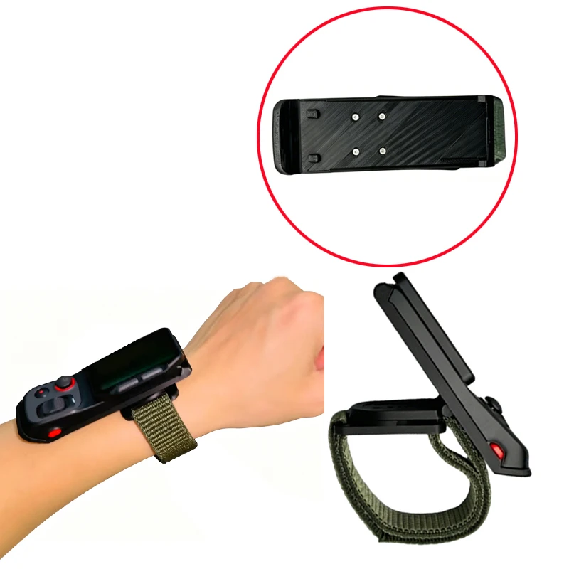 1PCS For Insta360 Luna Ultra Detachable Screen Wrist Strap Watch-Style Mount Adjustable Angle Fixing Base POV Shooting Accessory