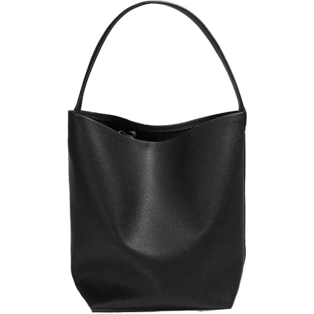 

Hobo Bags for Women Vegan Leather Bucket Bags Minimalist Shoulder Handbag Leather Shoulder Bags for Women Large Bucket Tote
