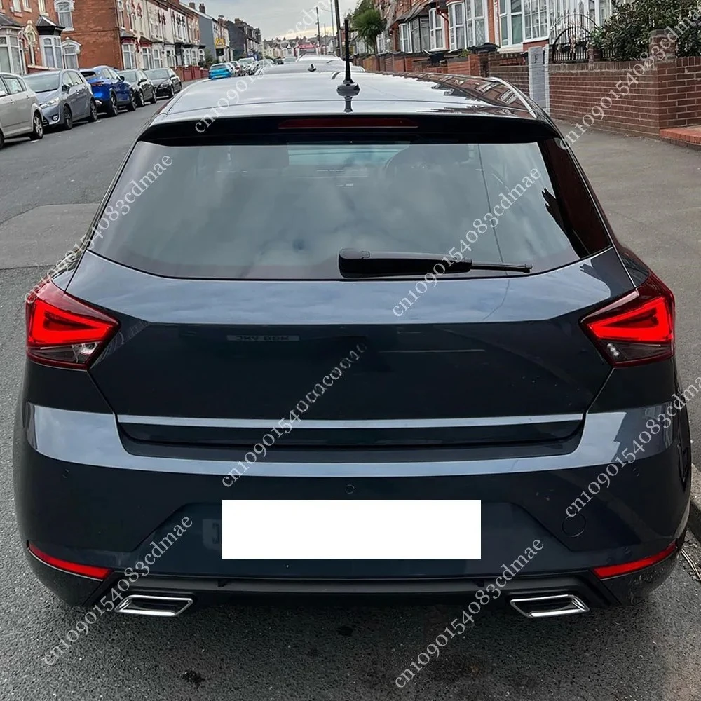 

Для Seat Ibiza Mk5 6F KJ1 FR TDI TSI MPI TGI 2017-2025 хэтчбек задний бампер диффузор защитная крышка внешние сплиттеры губный спойлер