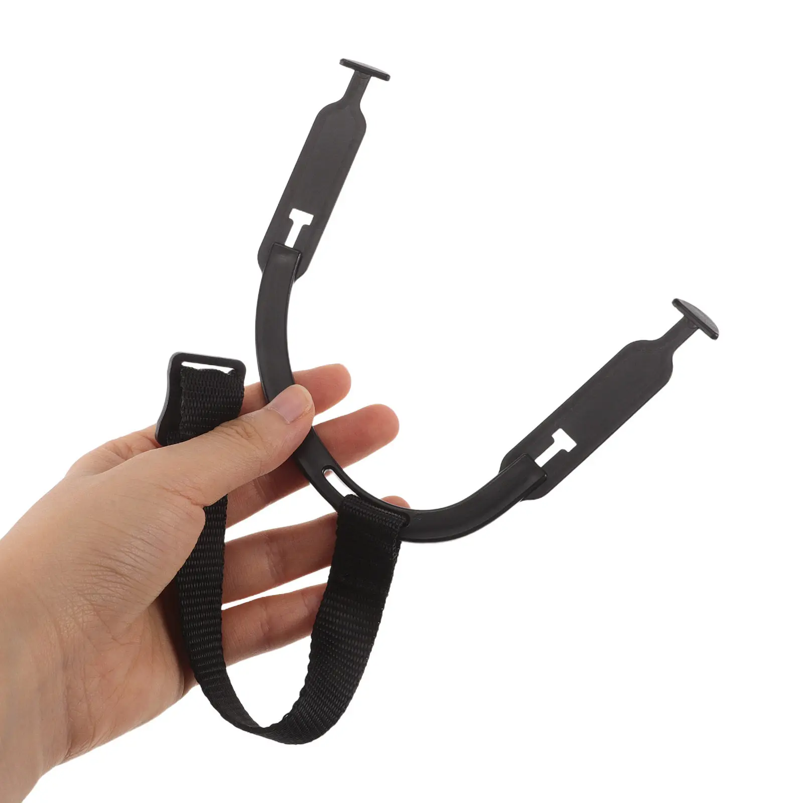 1Set Hockey Chin Strap Adjustable Detachable Replacement with Quick Release Clip for Ice Hockey Sports and Hard Hat