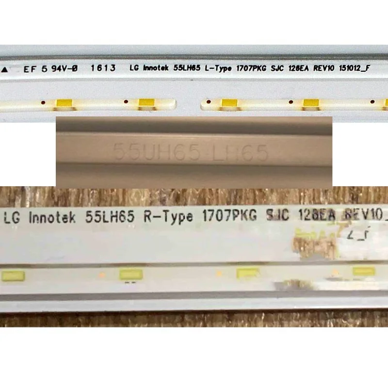 TVバックライトストリップ,lg 55lh630v,55lw340c-ua,55uh6090,55lh640v,55lh6047,55lw340c,CSOT-55LH65-L r,