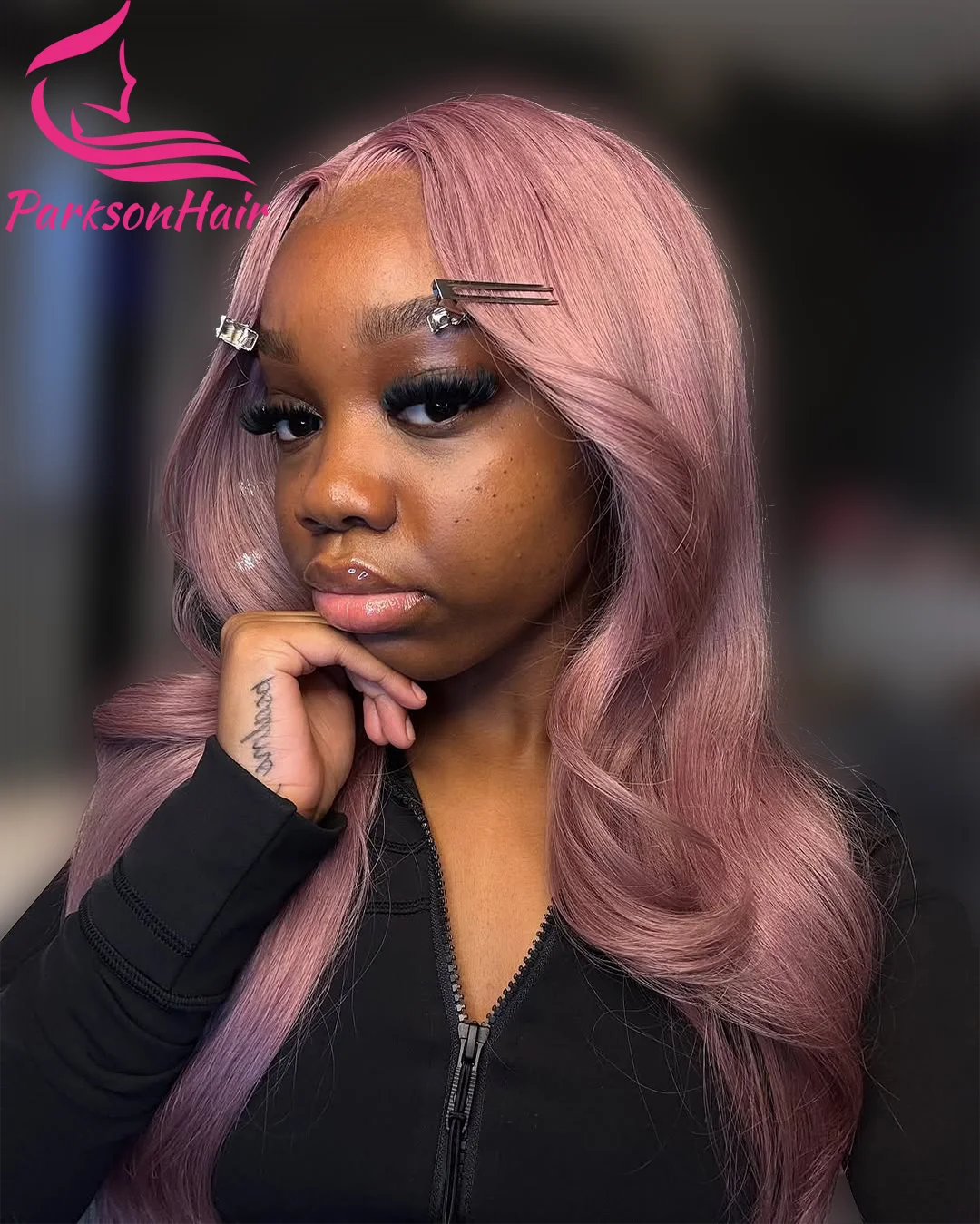 الرماد الأرجواني الجسم موجة 13X4 HD الدانتيل أمامي خصلات الشعر المستعار الإنسان البرازيلي شقراء ملونة رمادي أرجواني 13X6 الدانتيل الجبهة الباروكات للنساء