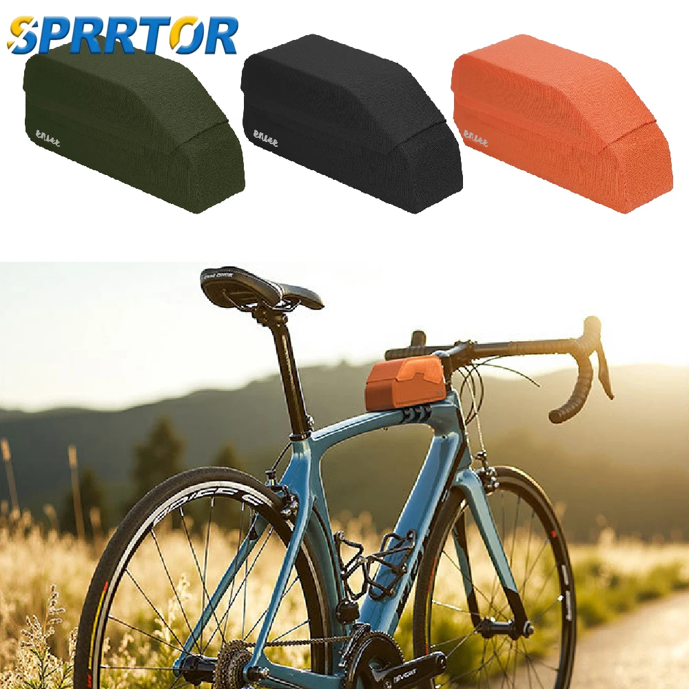 1 Stück Wasserdichte Fahrrad-Oberrohrtasche mit Magnetverschluss, Fahrrad-Vorderrahmen-Aufbewahrungstasche, Fahrradzubehör