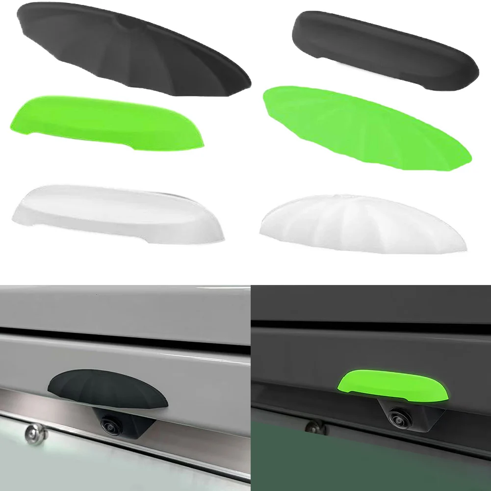 1pcs Car Rear Camera Rain Cover Automobile Rear Camera Rain Shield Anti-Rain Silicone Rear Camera Cover Car Truck Interior Parts