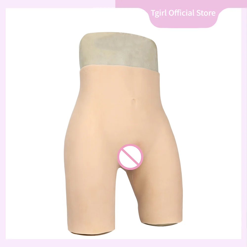 

Tgirl Fake Ass Silicone Butt Panties Fake Vagina Silicone Realistic Pants for Cosplay Crossdresser Dragqueen Transgender Sissy