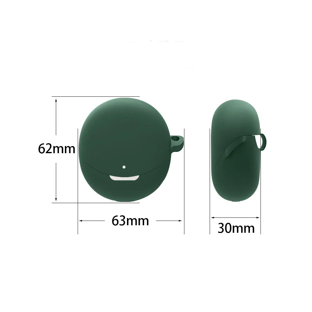 ل ممن لهم انكو Air3 حافظة مقاومة للصدمات سيليكون سماعة غطاء بلون هيرفون اكسسوارات ل ممن لهم انكو الهواء 3 صندوق مع هوك