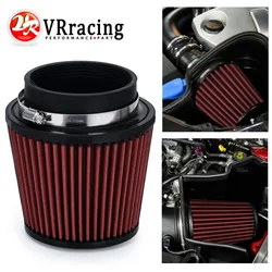 Universal High Flow Inlet Car Cold Air Intake Air Filter Cleaner Pipe Modified Scooter 4