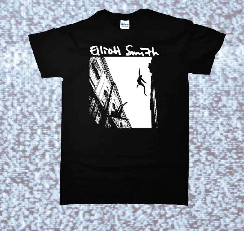 Elliott Smith Singer T shirt Short Sleeve S M L 234XL Black NL1107