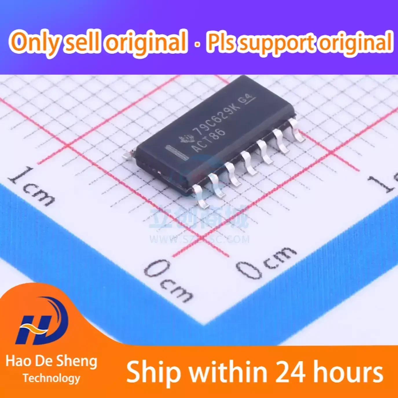 10 قطعة/الوحدة SN74ACT86DR SOIC-14 جديد الأصلي في المخزون