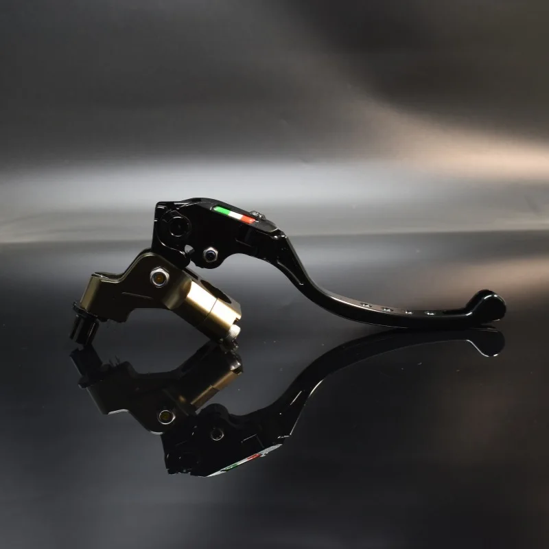 

3 Universal 22 Handlebar Motorcycle CNC Wire Harness Clutch Effortless Lever 6-section Adjustment Rod