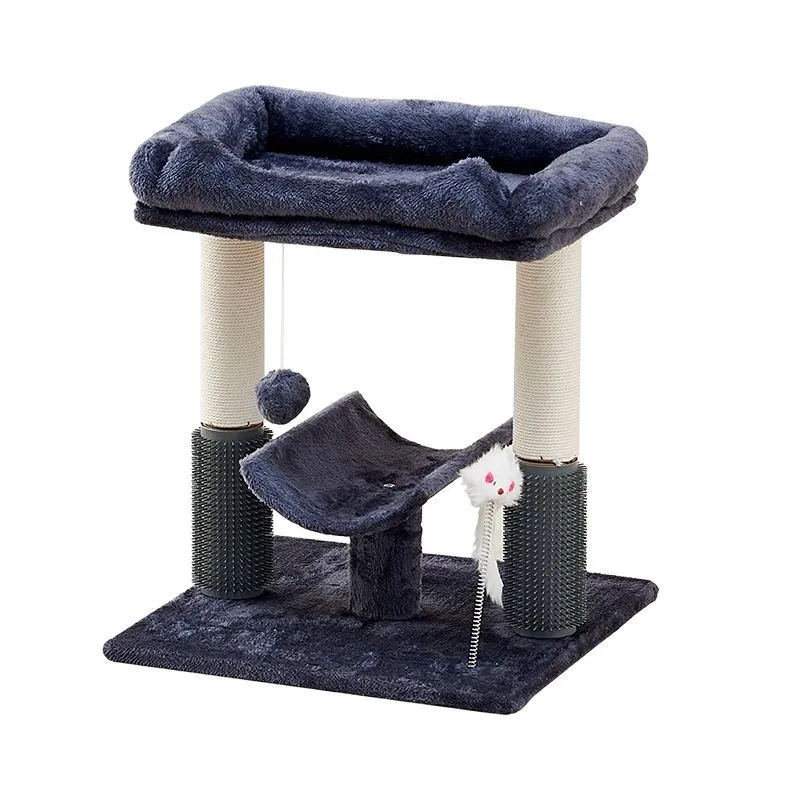 

The plush cat climbing frame does not occupy an area, and the small cat crawls the toy plush cat nest.