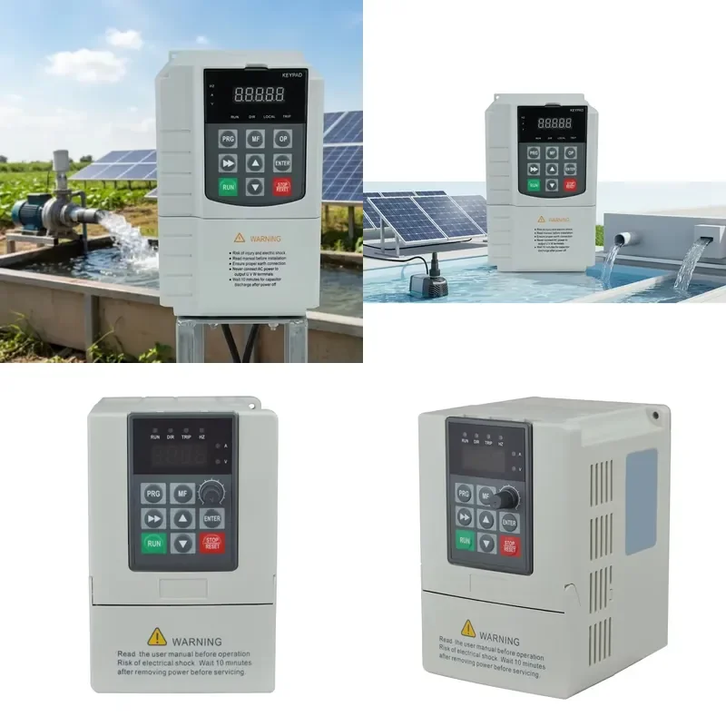 High Performance Solar Hybrid Inverter for Permanent Magnet Synchronous Motor 0.4KW to 110KW Solar Frequency Converter
