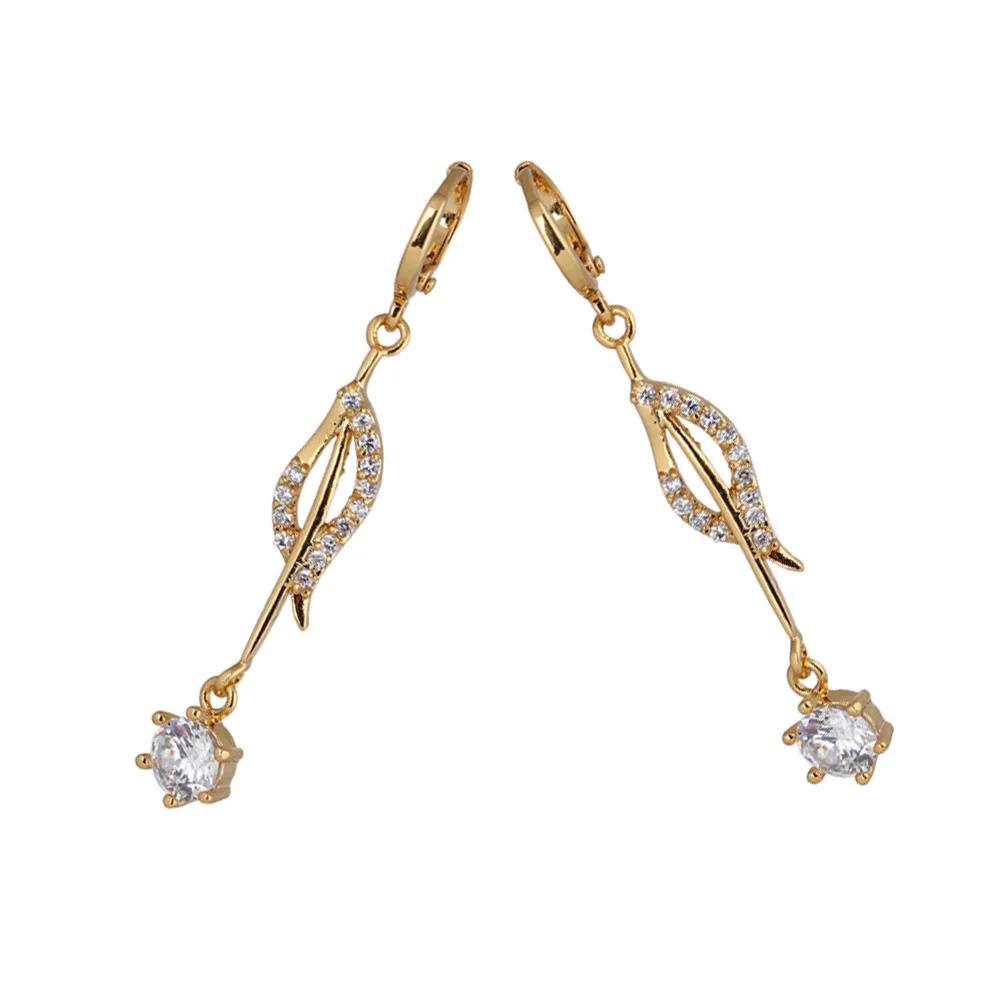 

Zircon Earrings Office Women Simple and Stylish Everyday Wear Women's Minimalist