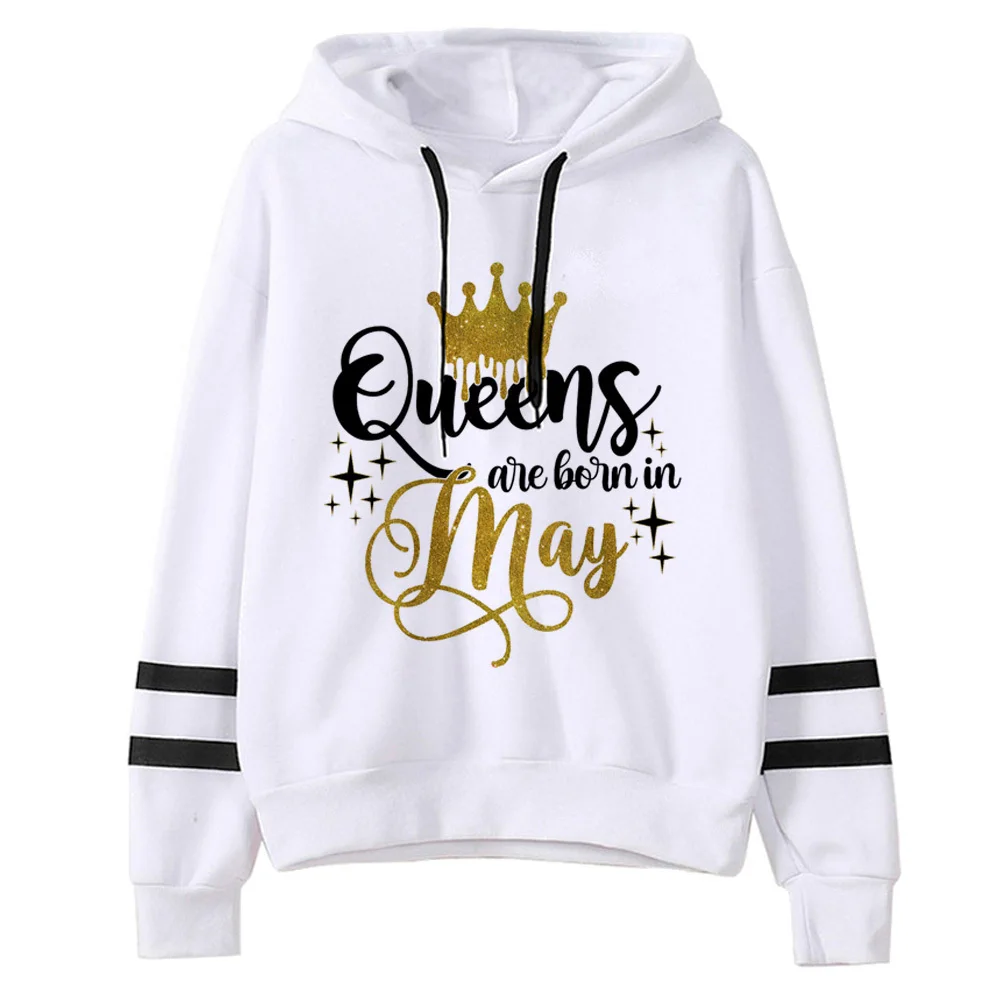 Birthday hoodies women streetwear graphic Winter  sweat y2k clothing female harajuku sweater