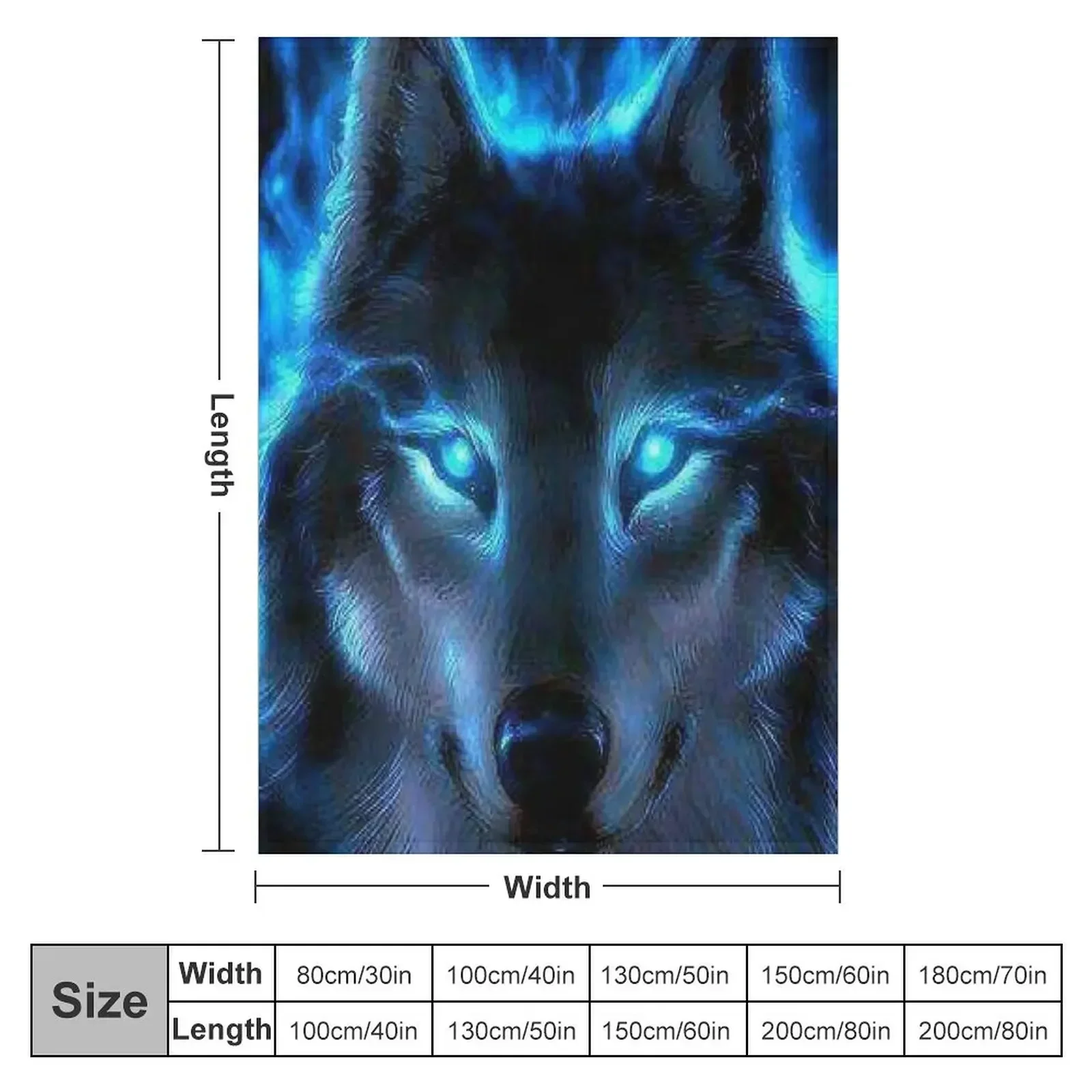 Wolf Throw Blanket Summer Summer Beddings Luxury Brand Blankets