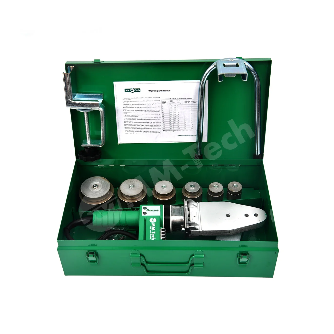 

PPR Socket Welding Machine for PPR Water Pipe MM-Tech RJQ-63 20-63MM