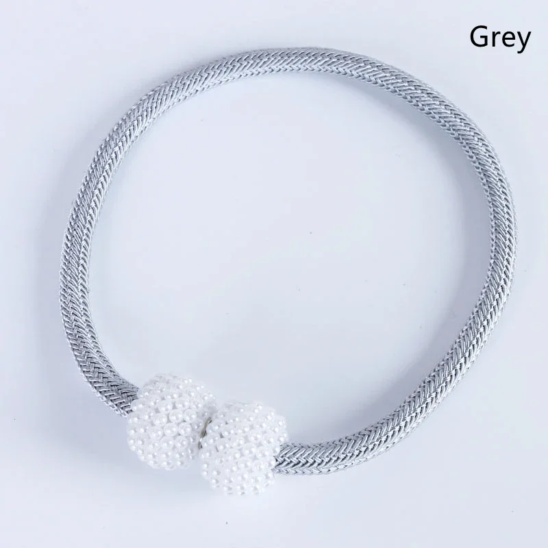 1/2PCS Parel Magnetische Gordijn Clip Gordijn Houders Tie Terug Gesp Clips Opknoping Bal Gesp Tie Terug Gordijn decor Accessoires