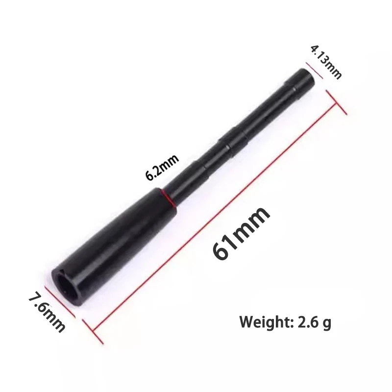 6/12 pezzi ID4.2mm inserto per freccia collegare punta di freccia per ID4.2mm albero di freccia accessorio per tiro con l'arco