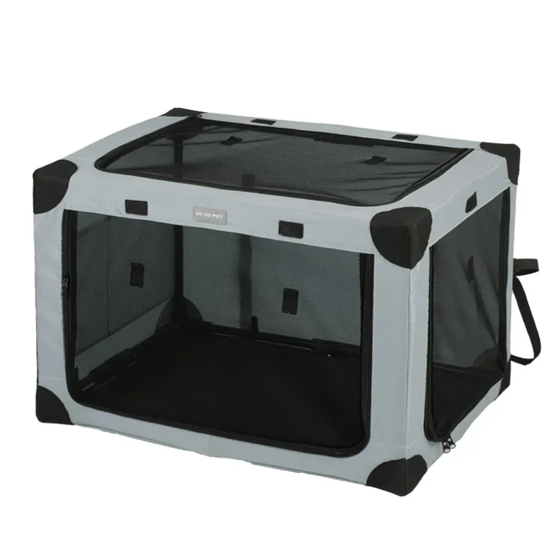 

2025 New High-quality Pet Car Dog Cage for Travel Spare Box Cage Large Dog Car Foldable Cat Bed Pet Cage