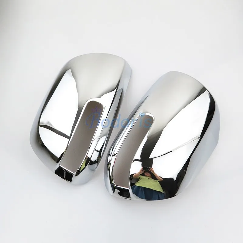 For Toyota Alphard 2.0 Vellfire AH20 2008 2009 2010 2011 2012 2014 2015 Chrome ABS Side Wing Mirror Cover Rearview Caps Overlays