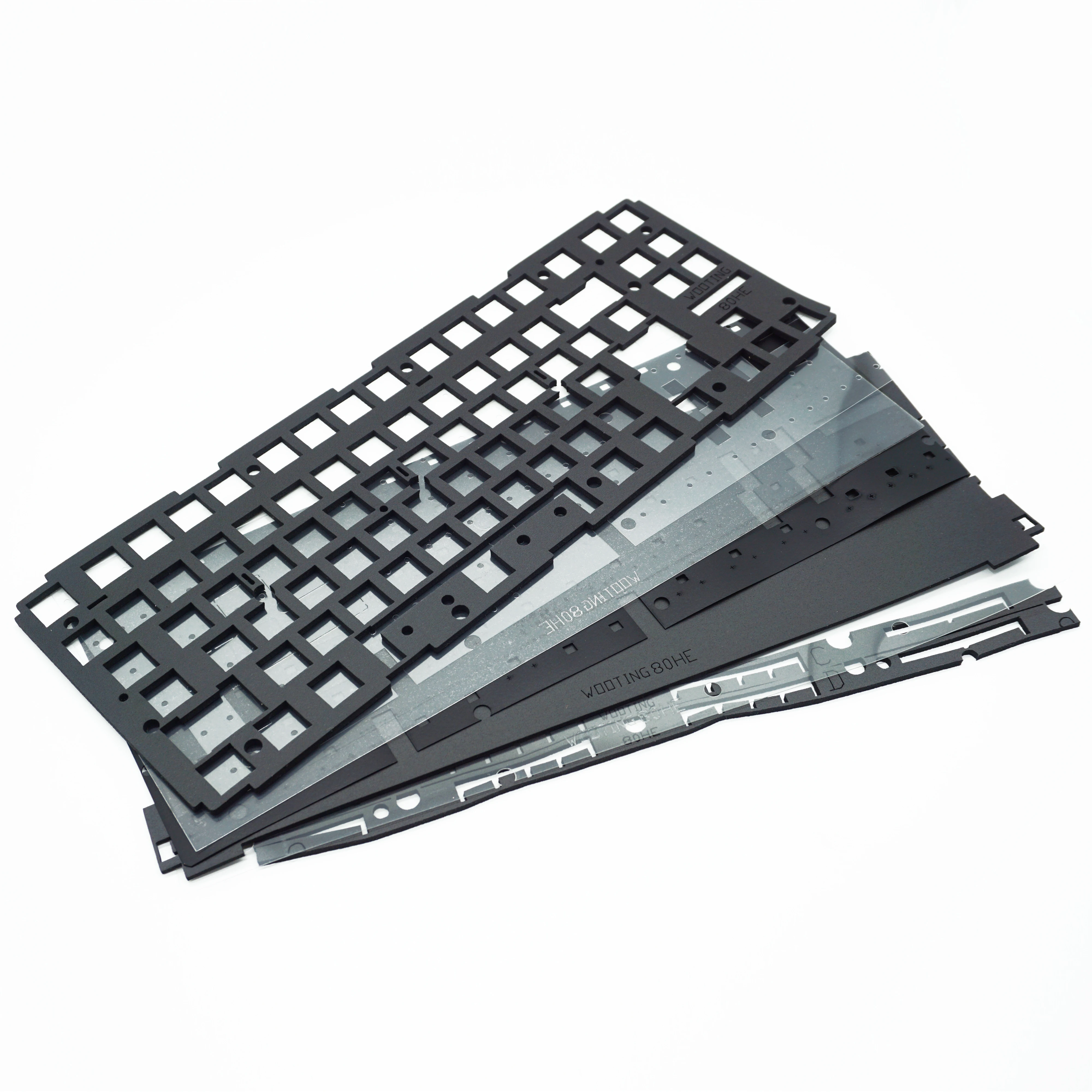 Keebox Wooting80 キーボードフォームパッケージプレートフォーム底