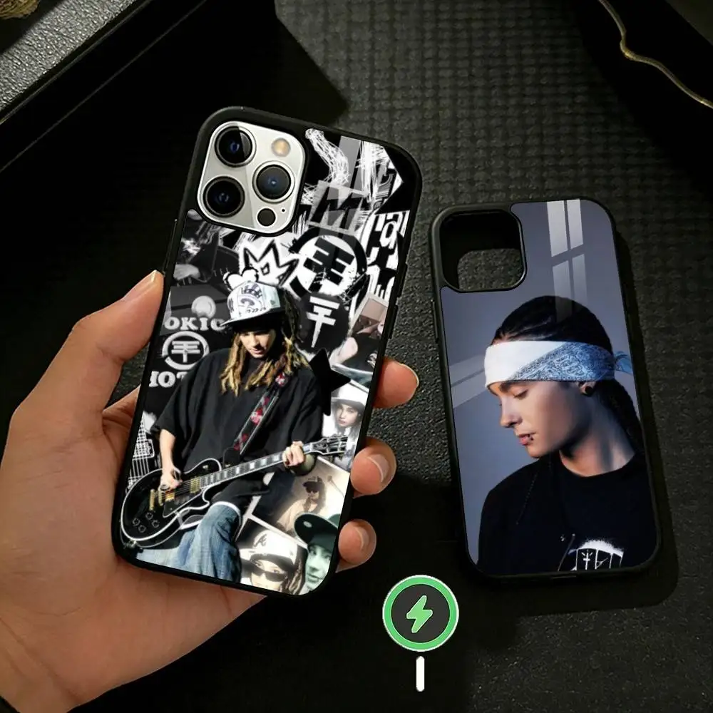 

Tom K-Kaulitz Phone Case For iPhone 17,16,15,14,13,12,Plus,Pro,Max For Magnetic Wireless Charge