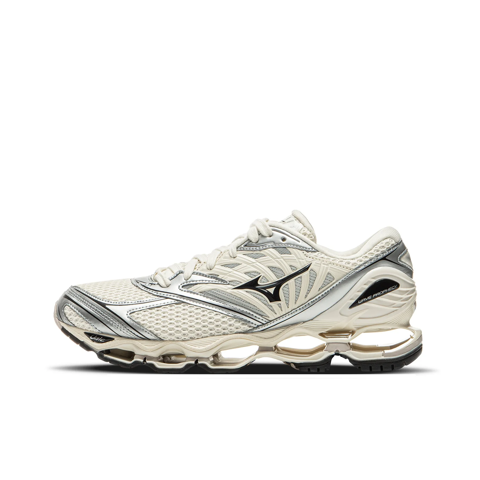 POIZON Wave Prophecy Mizuno Ls 'Pristine Silver'