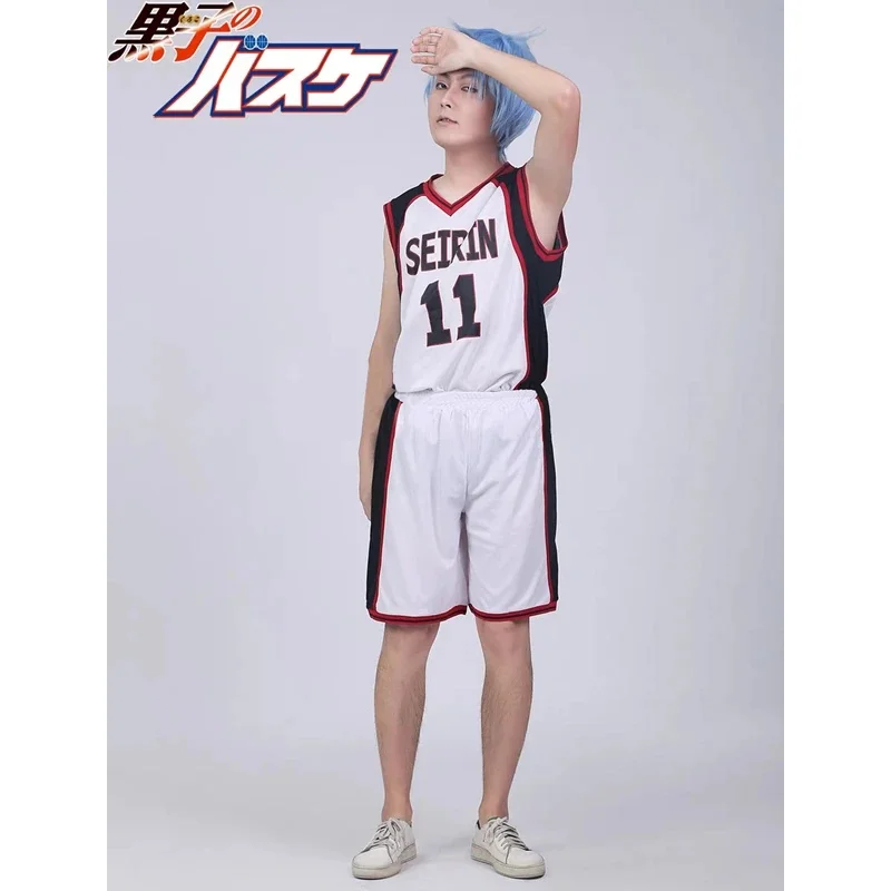 Sky02 Kuroko no Basket Basuke أنيمي تأثيري موحدة SEIRIN كرة السلة 10 11 Kagami Taiga جيرسي مجموعة ملابس رياضية تي شيرت Shor88Ji