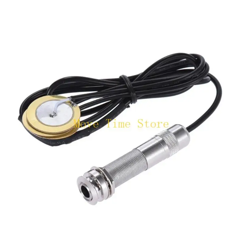 92me Guitar Pickup Piezo стабильный контактный контакт самостоятельно -клейкий микрофон