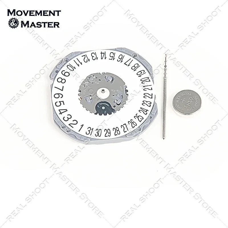 VJ42 Movement Japan New Original VJ42B Quartz Movement 3Hands Date At 3/6 Watch Movement Accessories