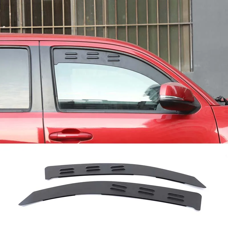 

For Toyota Tacoma 2016-2022 Aluminum Alloy Black Car front and rear ventilation shutter decoration sticker exterior accessories