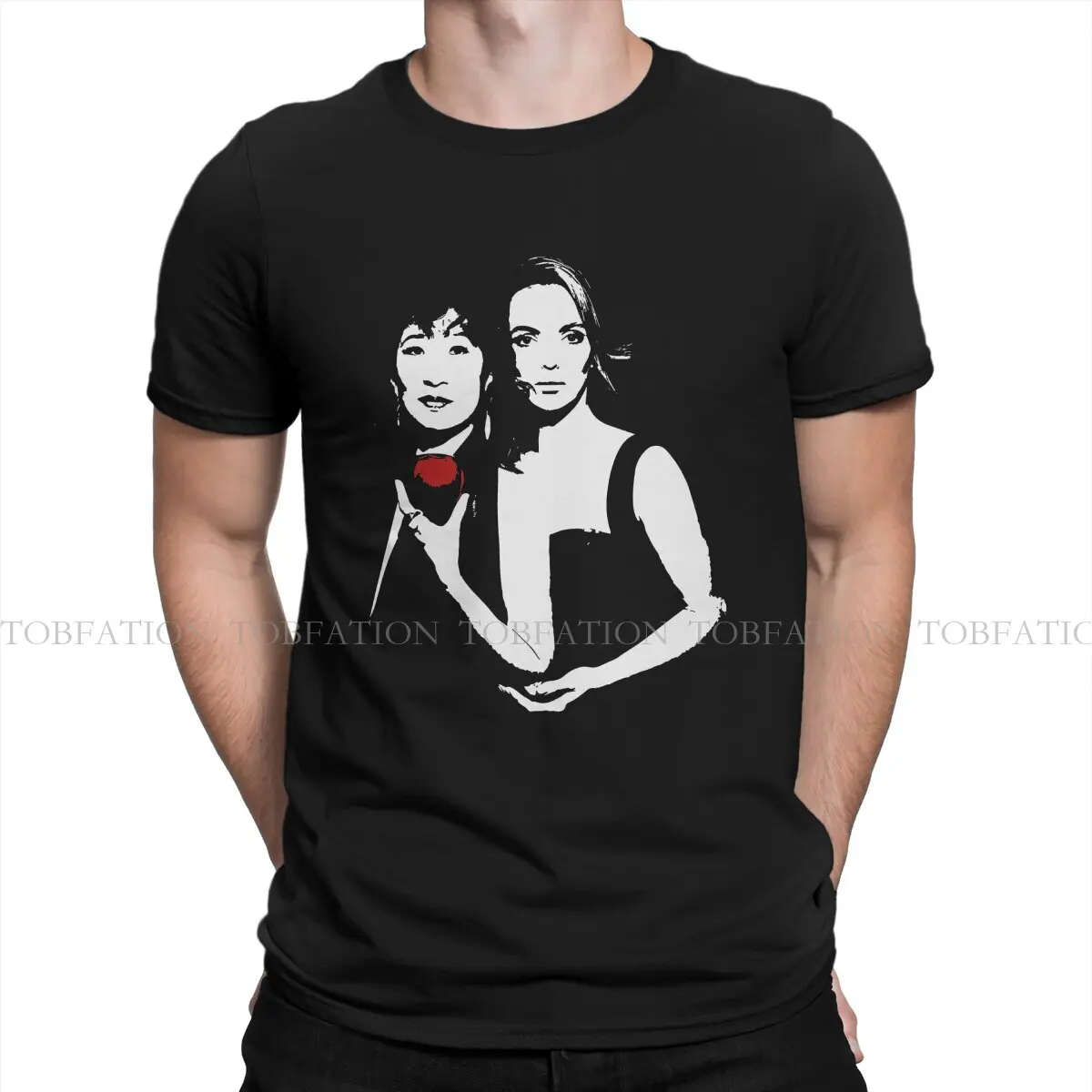 Villaneve and Apple Classic Style TShirt Killing Eve TV Show Comfortable Hip Hop Graphic  T Shirt Stuff Hot Sale