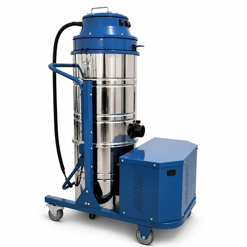 for CHQS-100 100L Wet and Dry Industrial Vacuum Cleaner High Performance Durable Heavy Duty Shop Vac for Factory Workshop