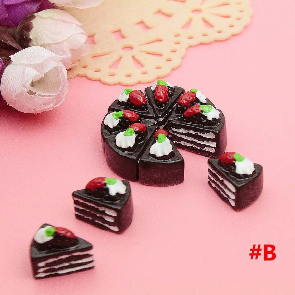 

Craft Desktop Decor Cake Miniature Pretend Play Toy Dollhouse MIniature Simulation Cake Toy DollHouse Cake Kitchen Kids Toys