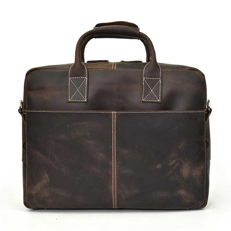 Valigette da lavoro all'aperto Borsa da uomo da viaggio Valigette semplici da pendolarismo Borse in pelle Aktetassen MHGWB